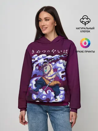 Женское худи / Иноске Хашибира Kimetsu no Yaiba