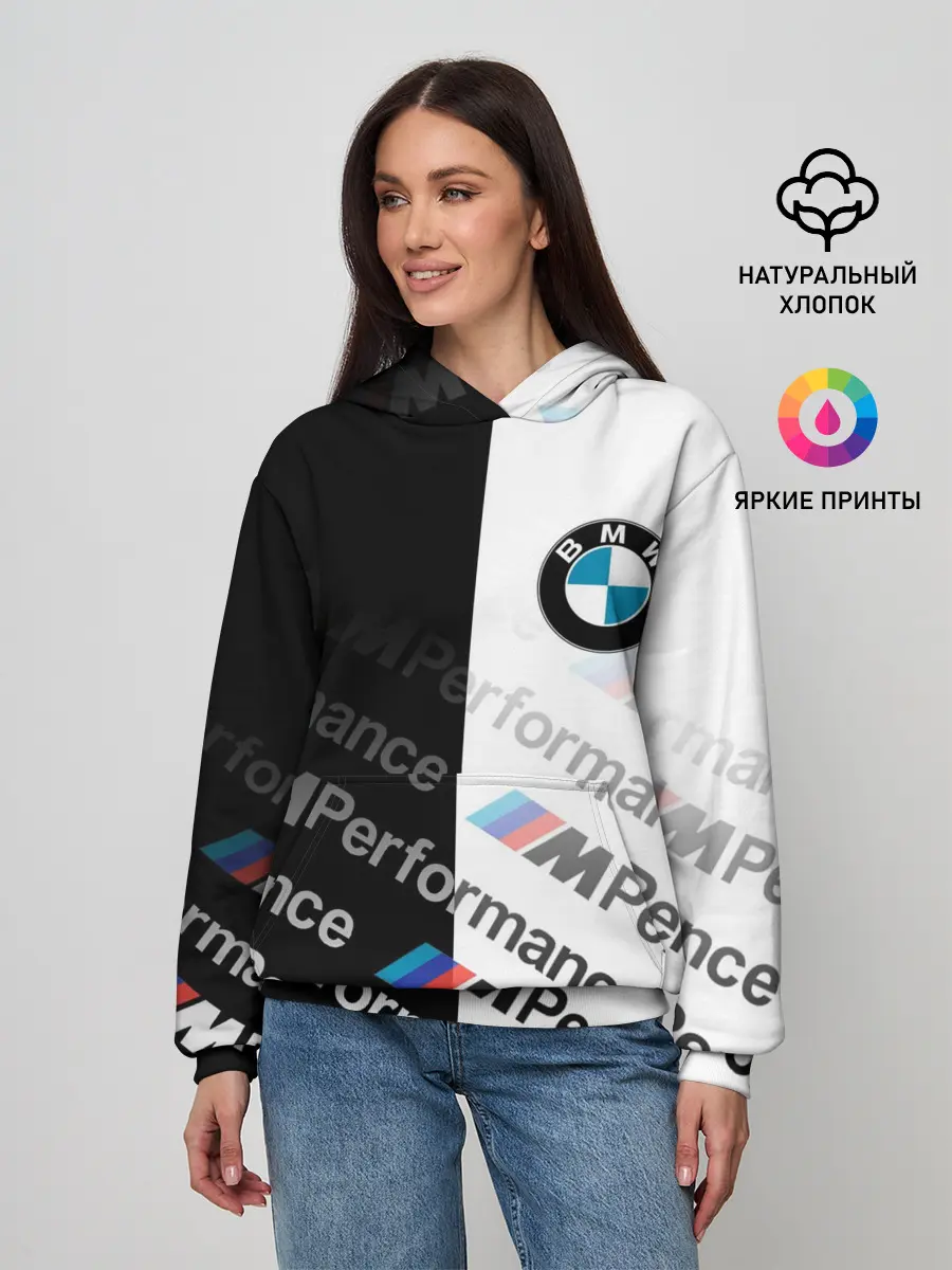 Женское худи / BMW / M PERFORMANCE ГРАДИЕНТ