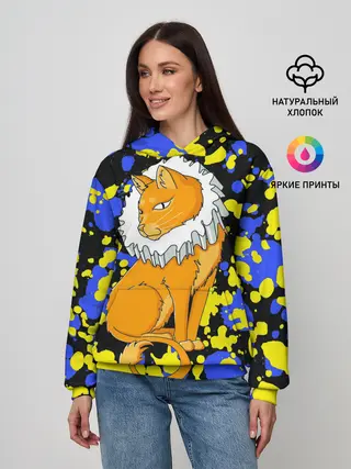 Женское худи / кот аристократ