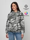 Женское худи / Тату ретро