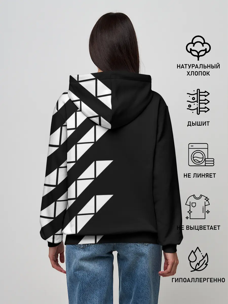 Женское худи / AVICII ГЕОМЕТРИЯ