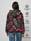 Женское худи / Ананасовый череп