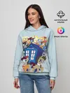 Женское худи / My little pony x Doctor Who