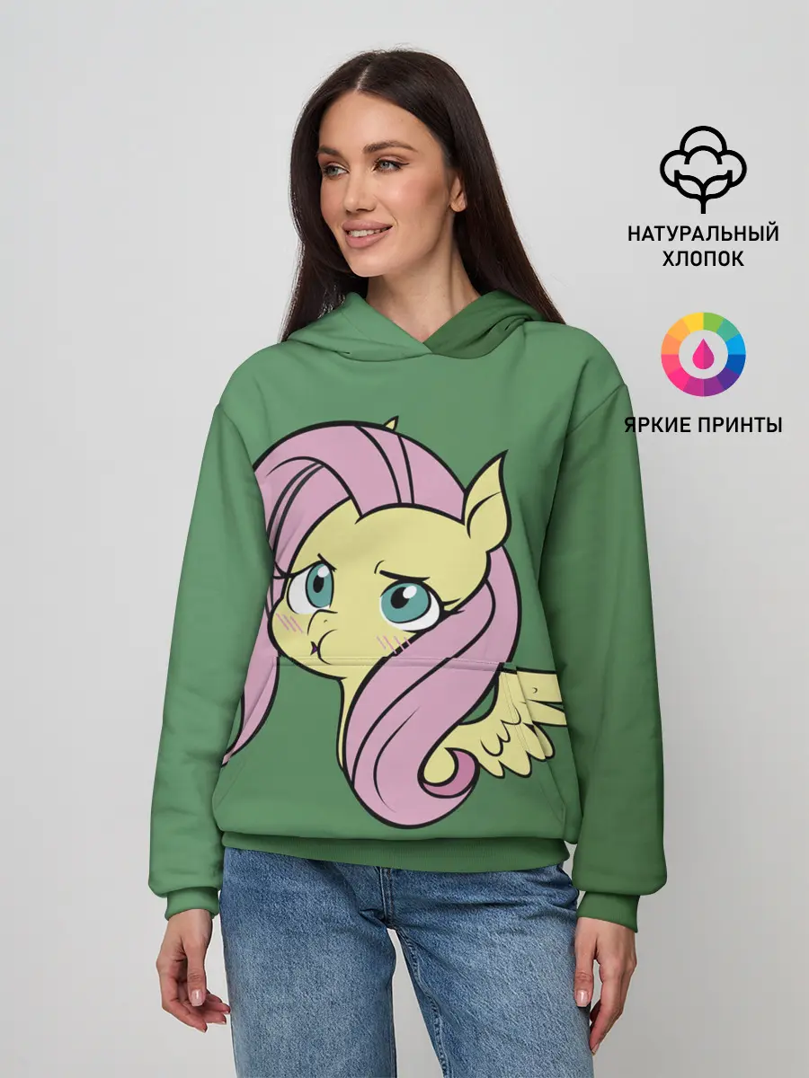 Женское худи / Милая Флаттершайн