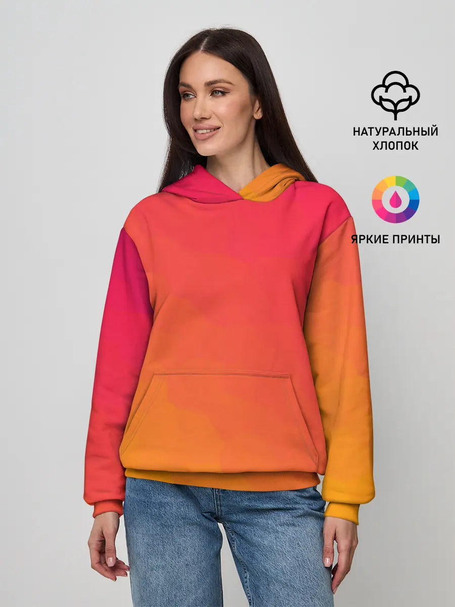 Женское худи / Градиент
