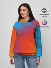 Женское худи / ГРАДИЕНТ АБСТРАКЦИЯ / GRADIENT
