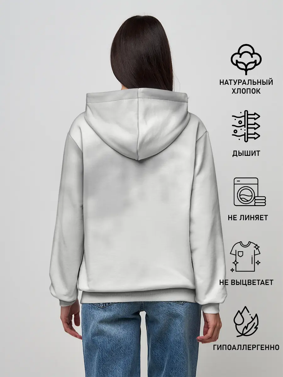 Женское худи / Аста и Секре Чёрный клевер