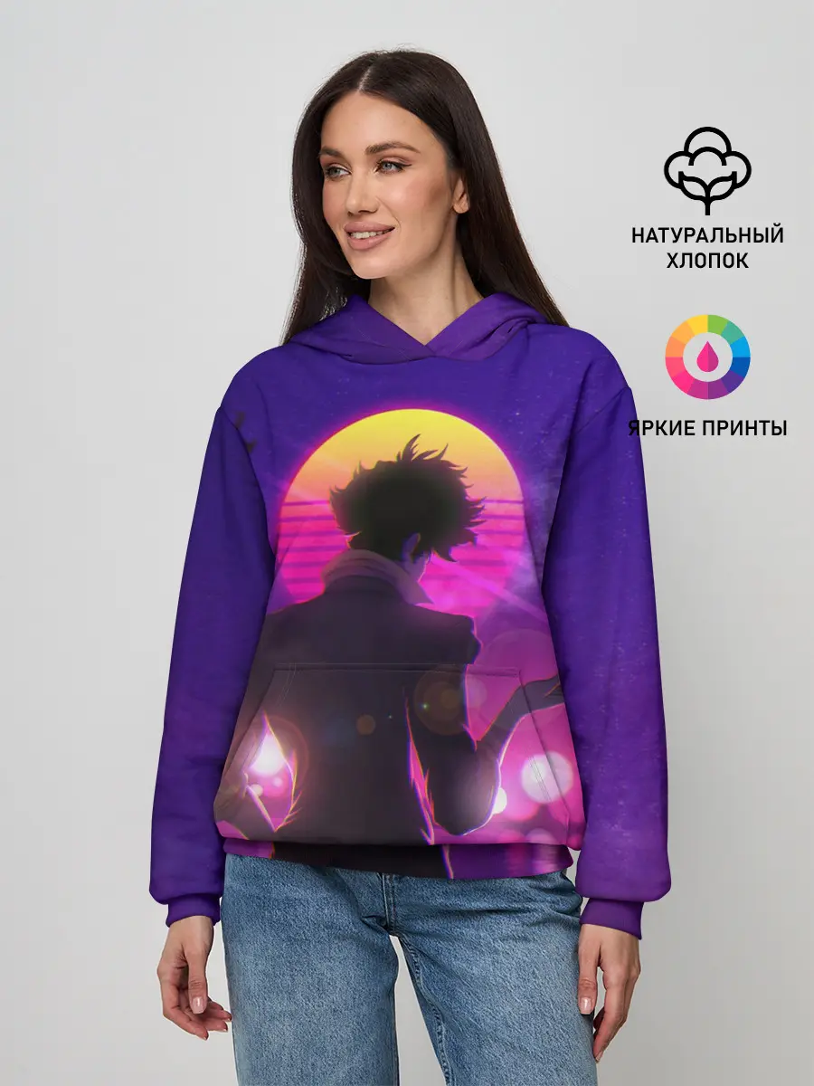 Женское худи / Cowboy Bebop. Spike Spiegel