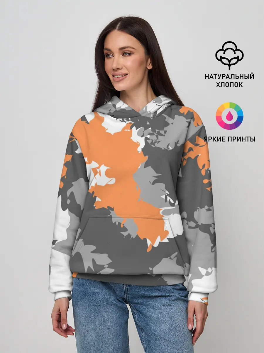 Женское худи / Камуфляж