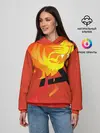 Женское худи / Огненный лев