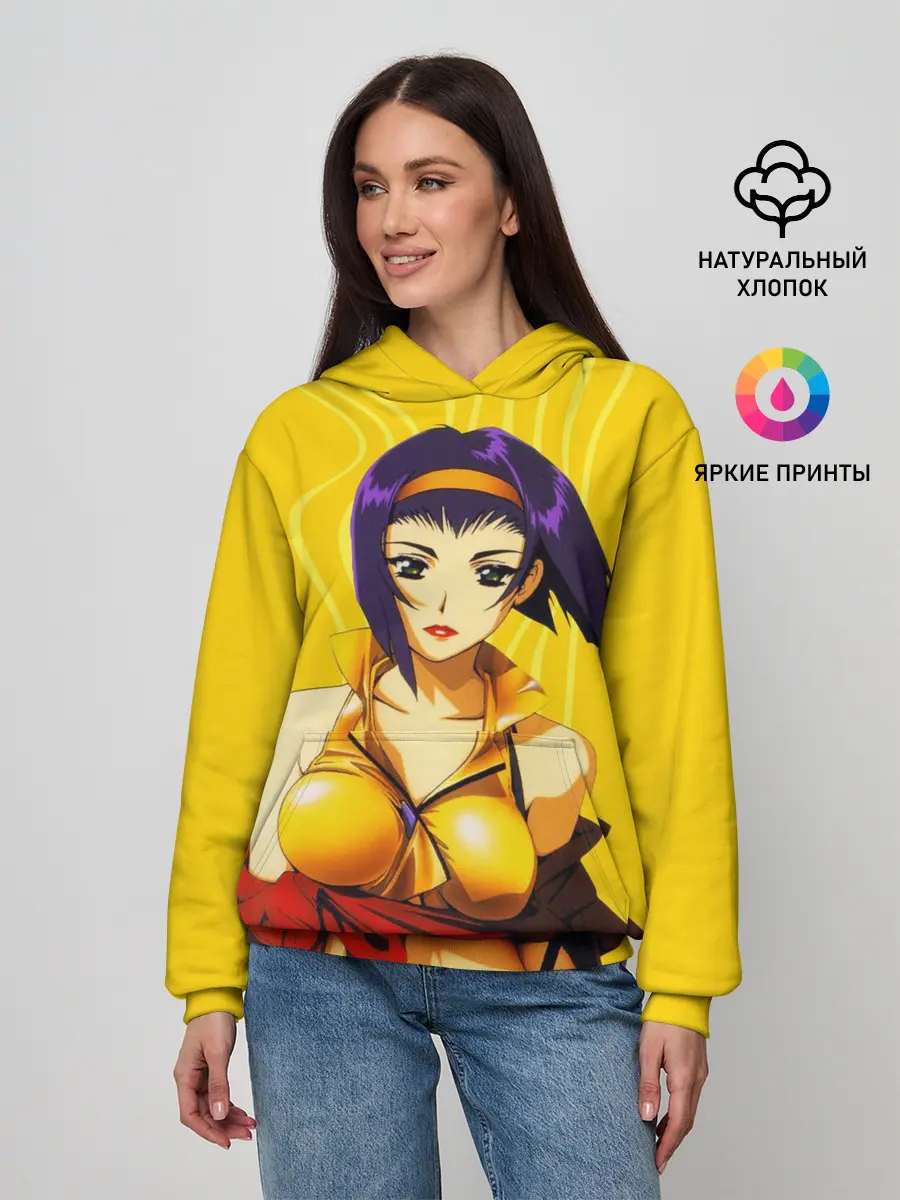 Женское худи / Cowboy Bebop. Фэй Валентайн