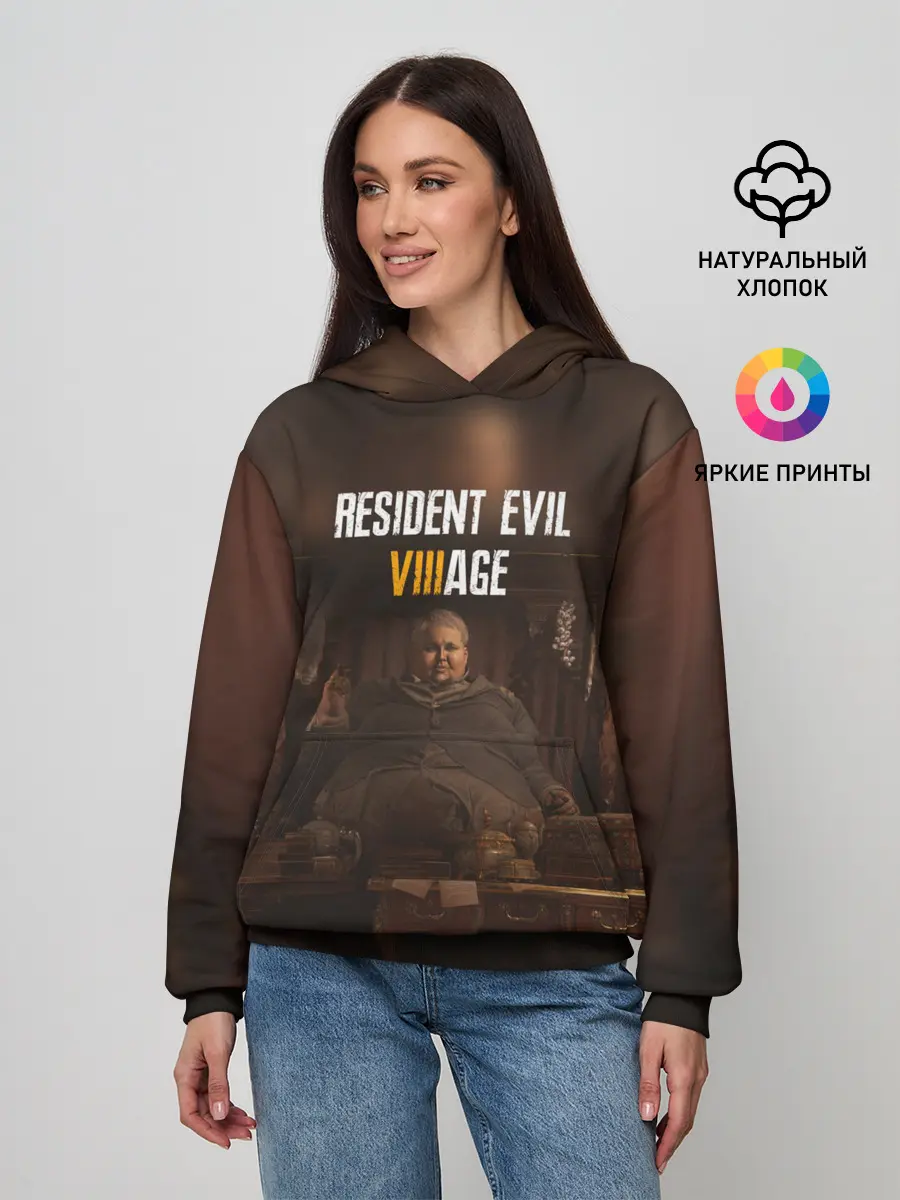 Женское худи / RESIDENT EVIL VILLAGE | РЕ ДЕРЕВНЯ