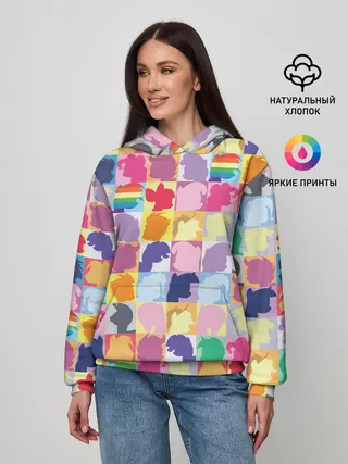 Женское худи / Команда пони