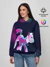Женское худи / Пони в космосе