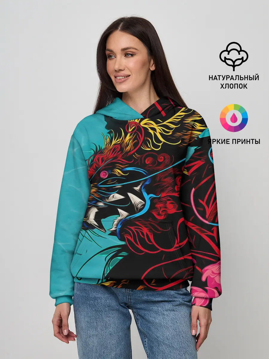 Женское худи / Дракон | Dragon