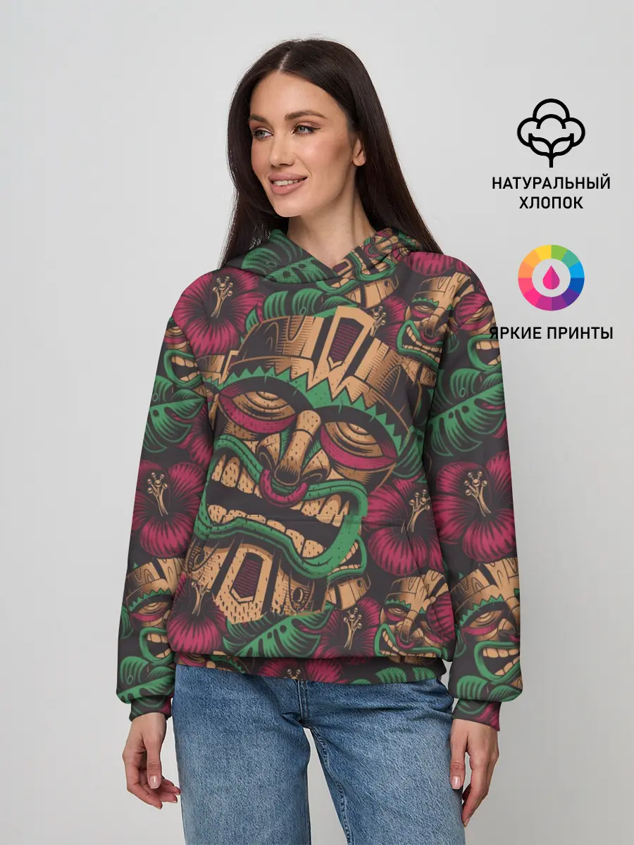 Женское худи / Маска