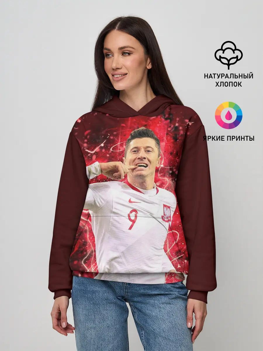 Женское худи / Lewandowski | Левандовски | 9