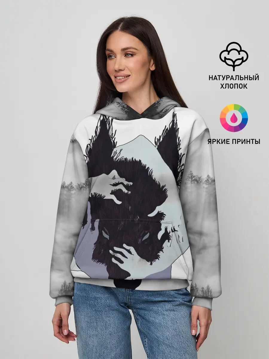 Женское худи / ВОЛК | WOLF