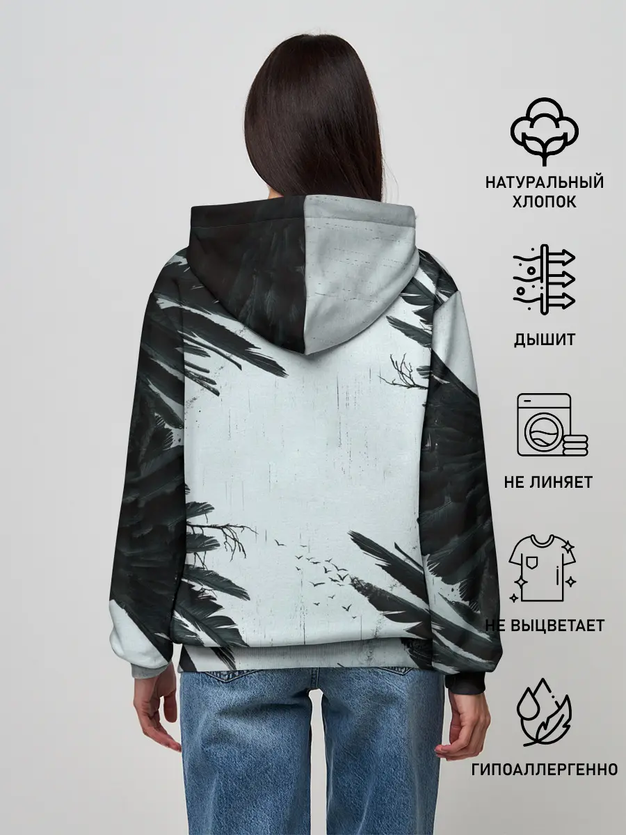 Женское худи / Resident Evil Village. Crow