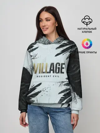 Женское худи / Resident Evil Village. Crow