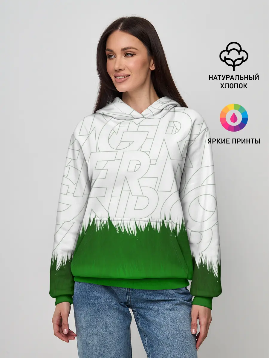 Женское худи / GREEN POWER