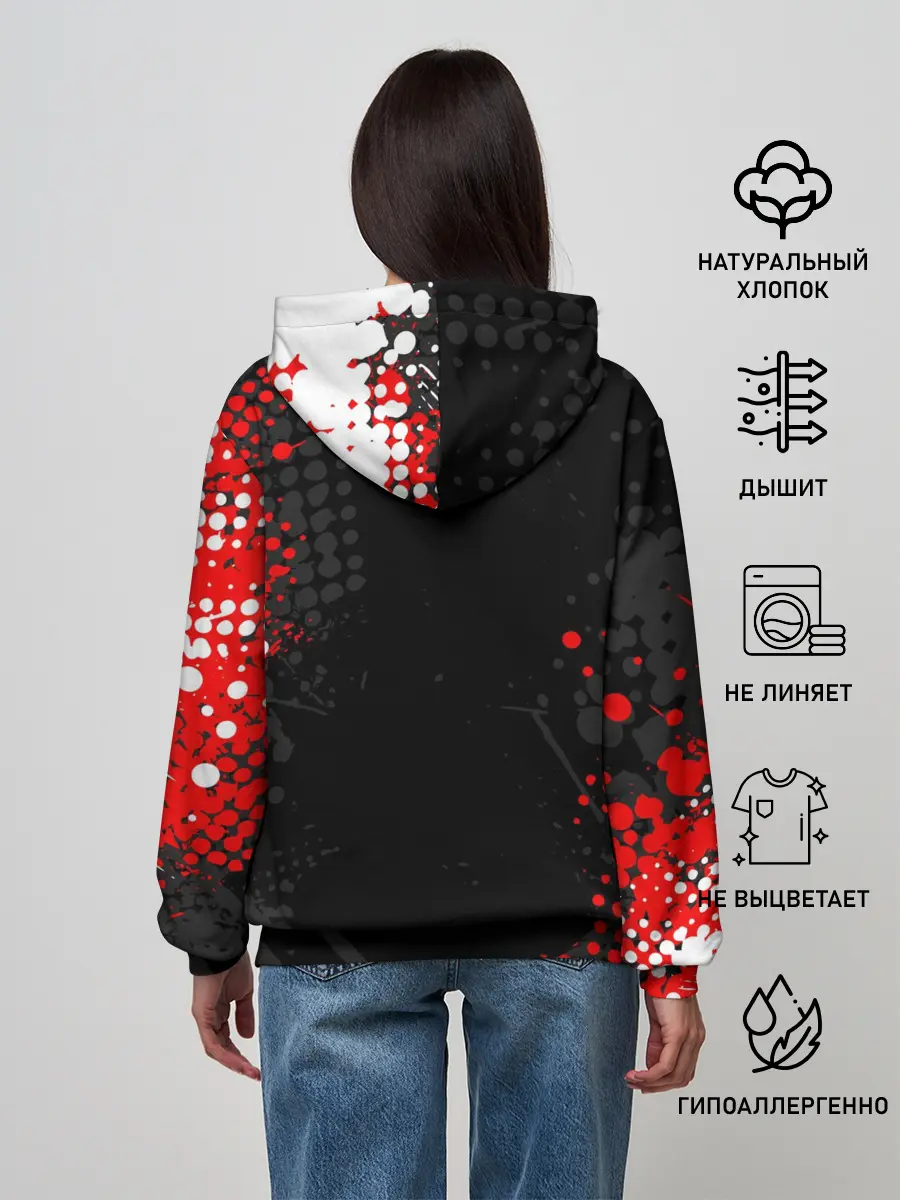 Женское худи / ЗЛАТАН ИБРАГИМОВИЧ / ZLATAN