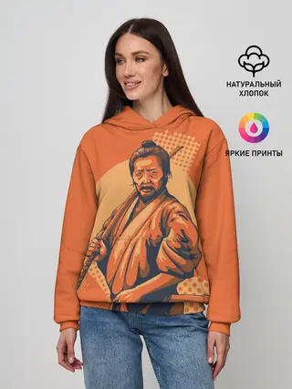 Женское худи / Самурай