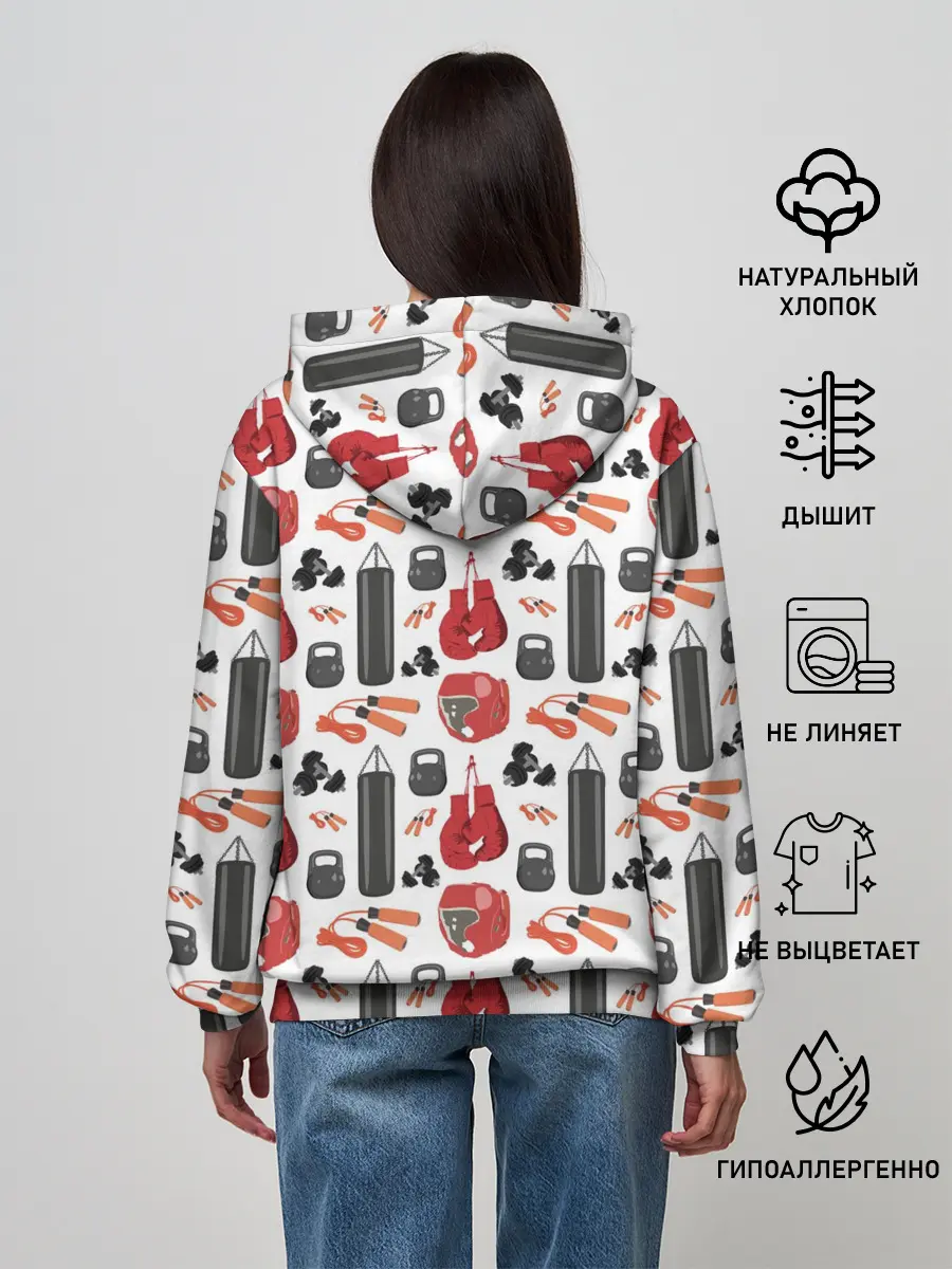 Женское худи / Бокс