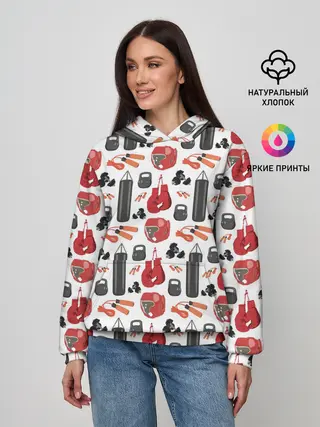 Женское худи / Бокс