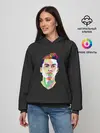 Женское худи / Paulo Dybala Pop Art