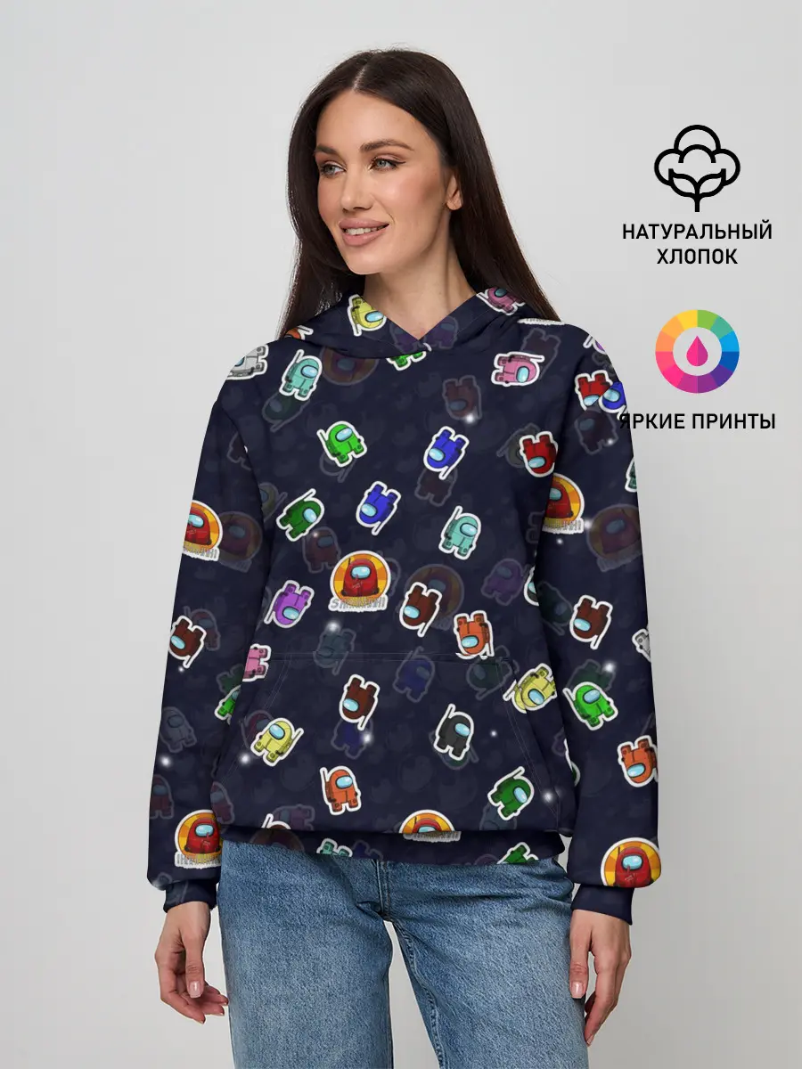 Женское худи / Among Us