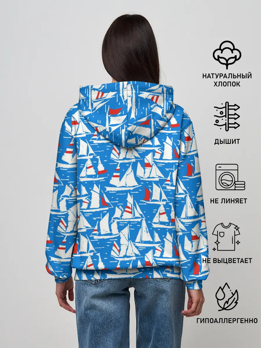 Женское худи / Яхты