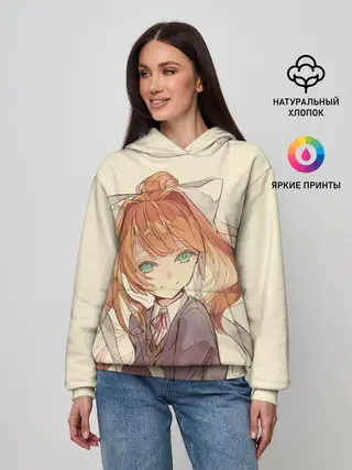 Женское худи / Нарисованная Моника