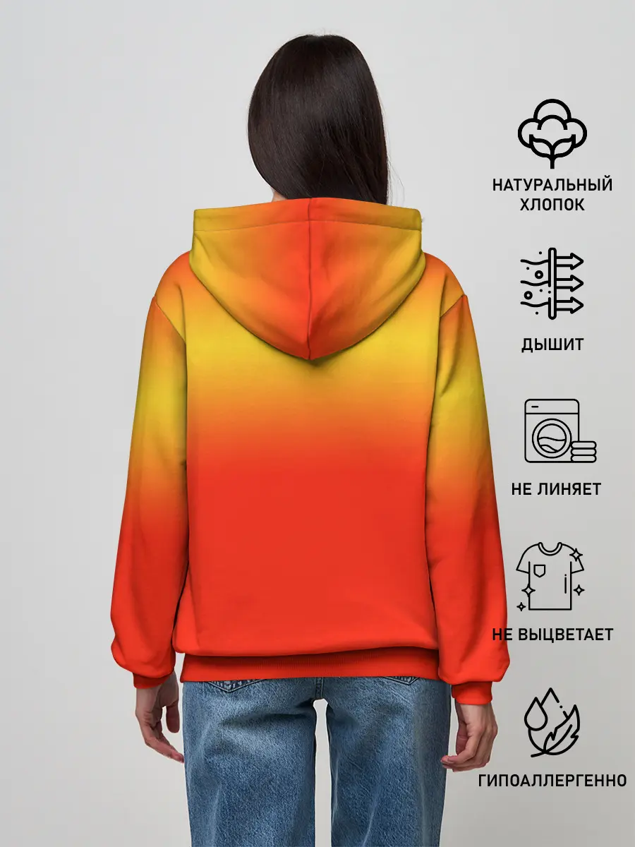 Женское худи / Крутой футбол. Дейвис