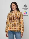 Женское худи / АЛОХА ГАВАЙИ, ALOHA, SUMMER