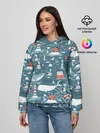 Женское худи / Море и его жители