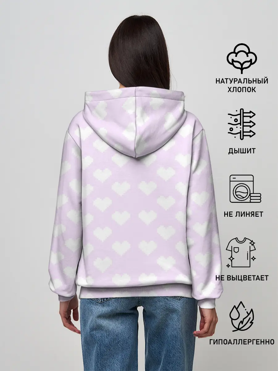 Женское худи / Chibi Natsuki and Yuri