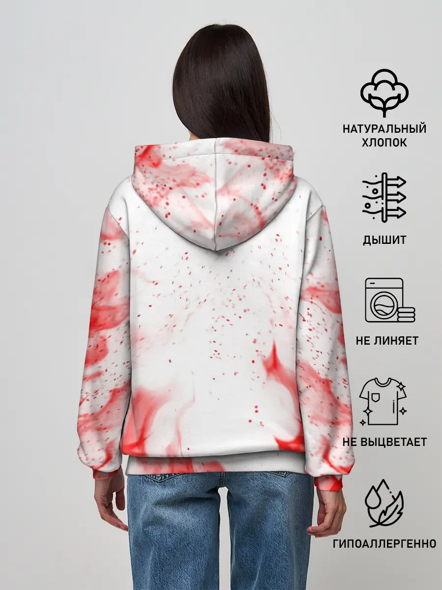 Женское худи / РОБЕРТ ЛЕВАНДОВСКИ / БАВАРИЯ