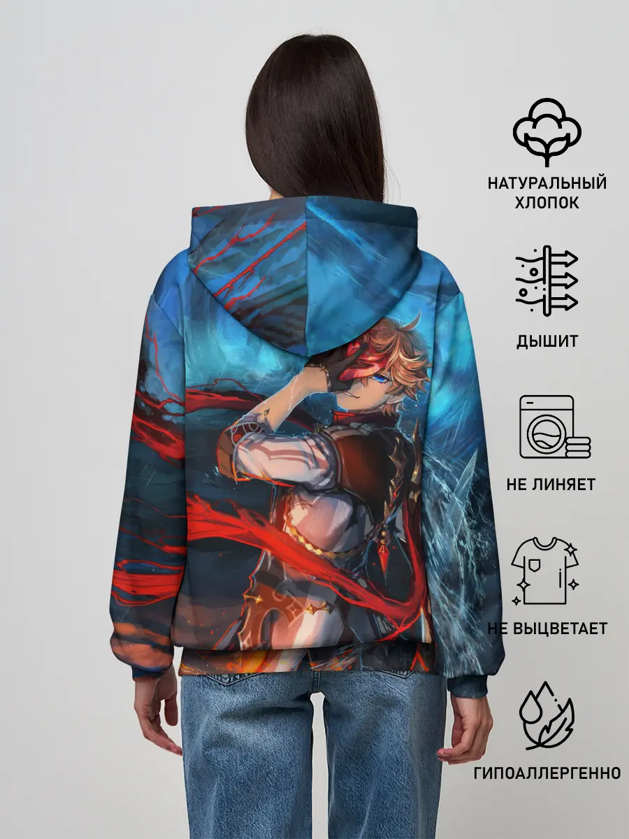 Женское худи / Tartaglia art