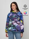 Женское худи / Коралловые рыбки