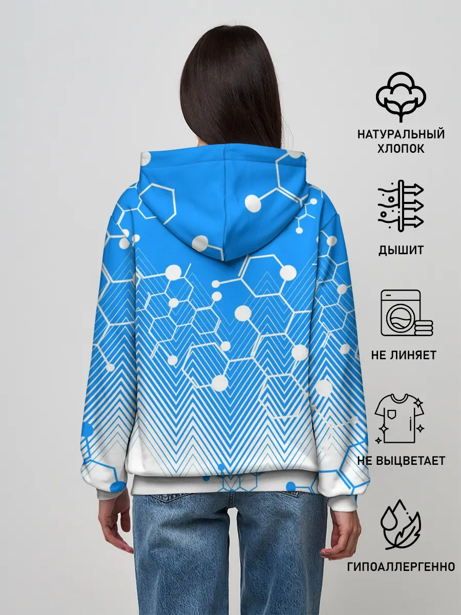 Женское худи / СЕРХИО АГУЭРО / МАНЧЕСТЕР СИТИ