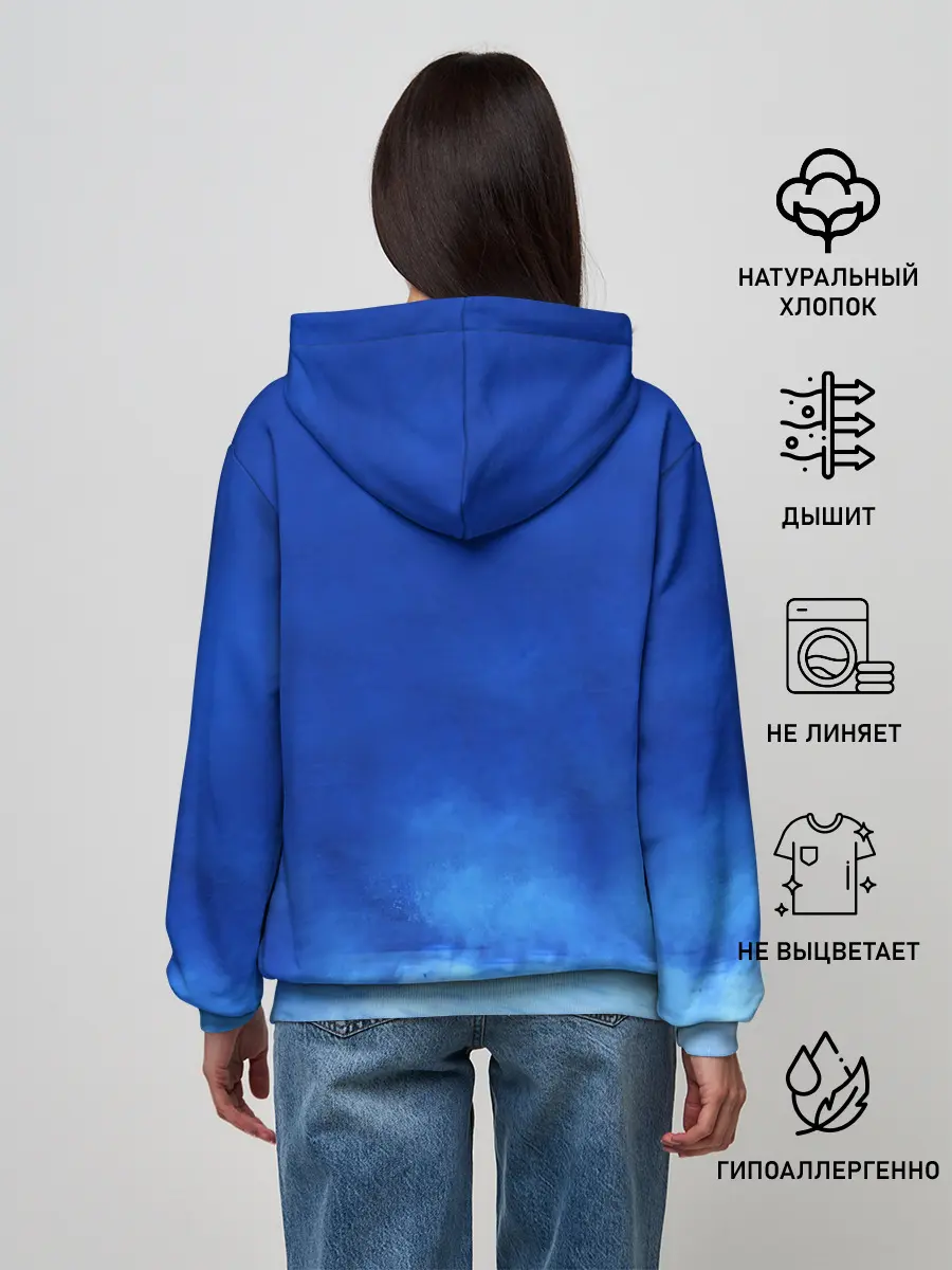 Женское худи / СЕРХИО АГУЭРО / МАНЧЕСТЕР СИТИ