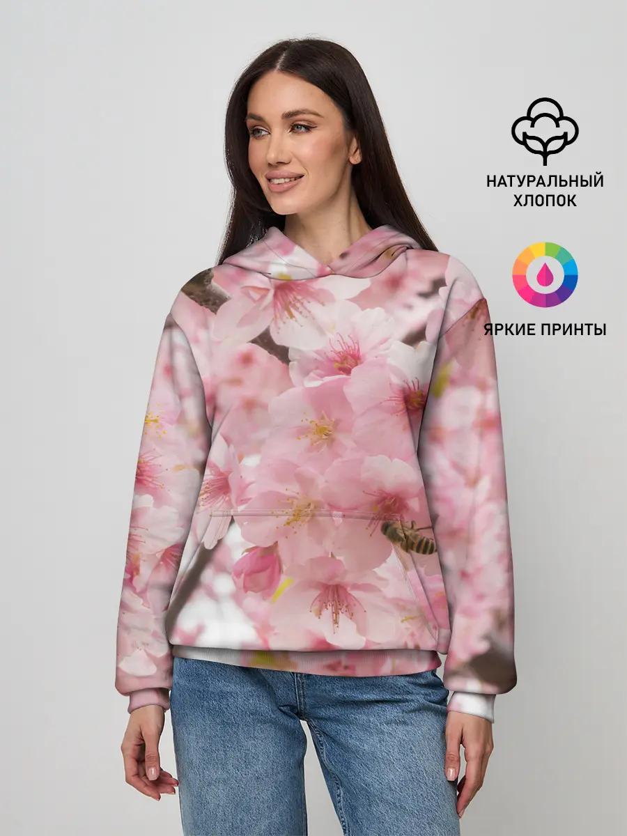 Женское худи / НеобыЧная СаКура