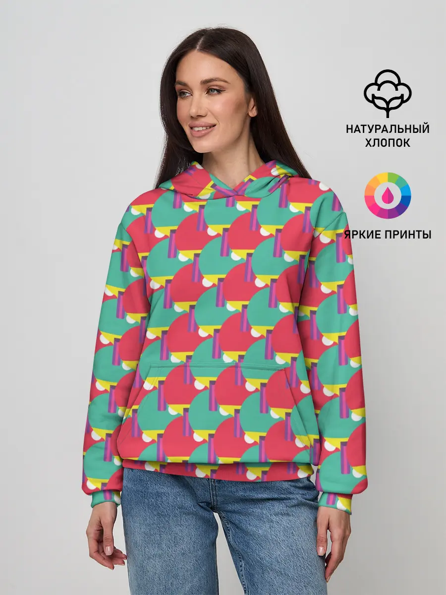 Женское худи / Пинг-понг