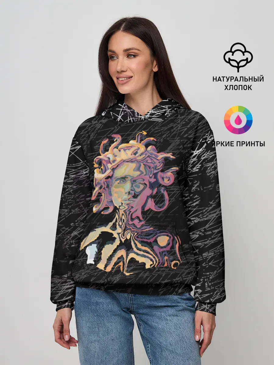 Женское худи / Горгона YES