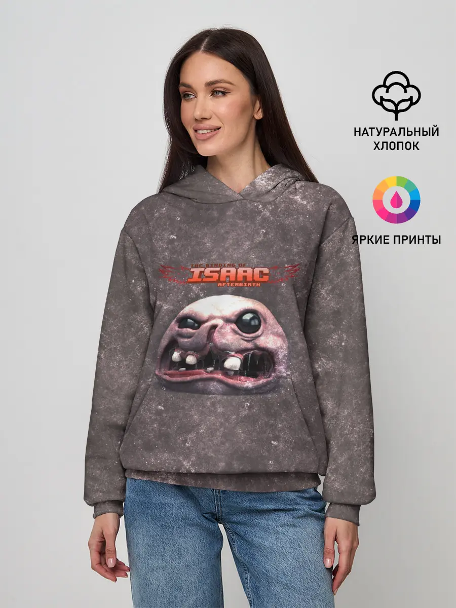 Женское худи / The Binding of Isaac | ГОЛОВА