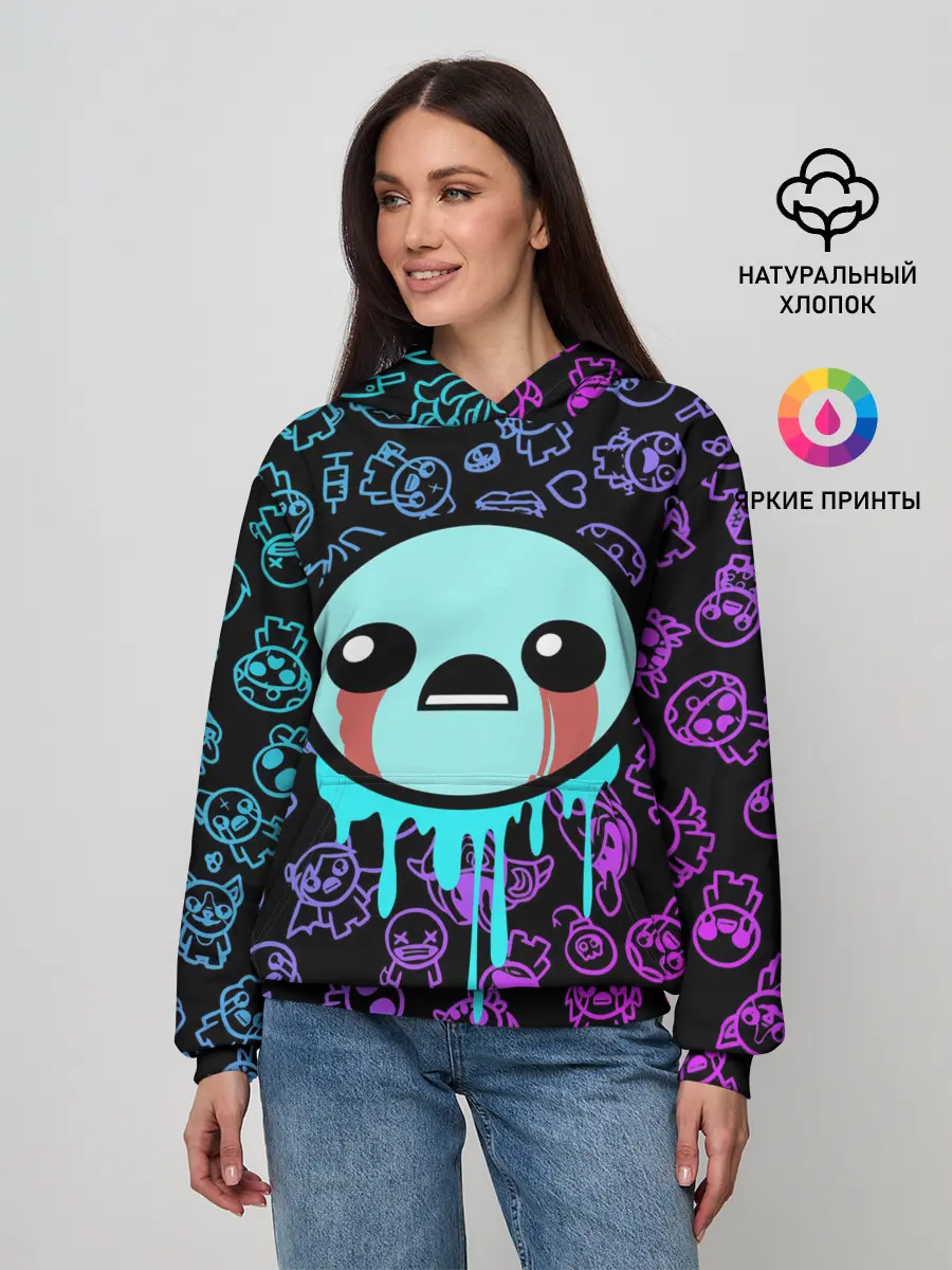 Женское худи / Blue Isaac