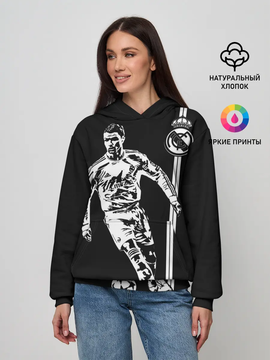 Женское худи / Криштиану Роналду
