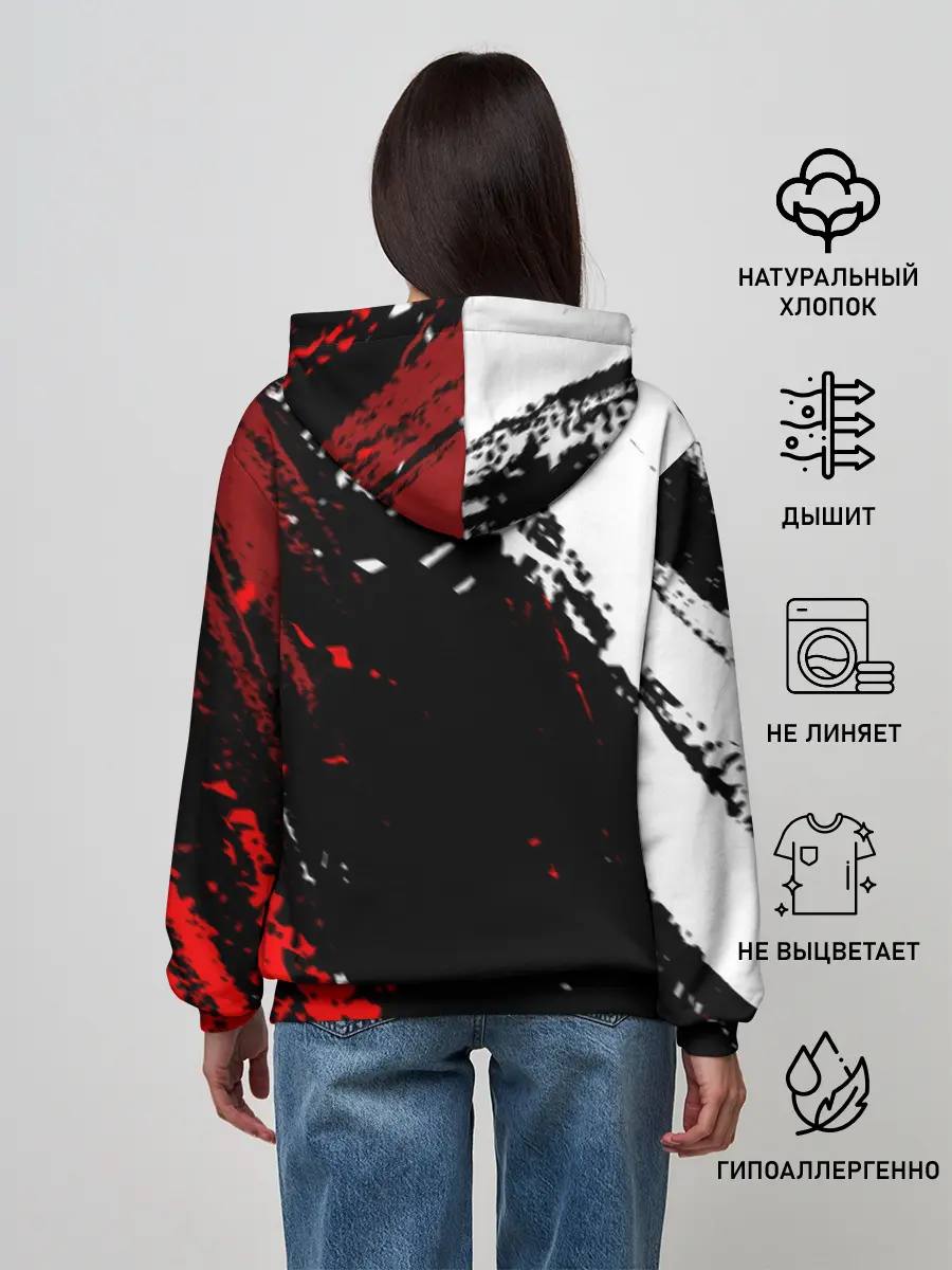 Женское худи / Manchester United: Рашфорд.