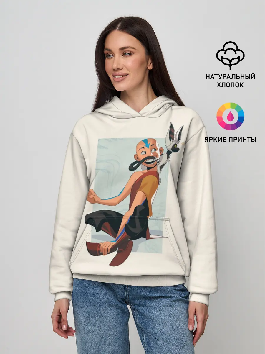Женское худи / Aang avatar